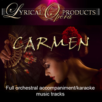 Carmen full orchestral accompaniment music tracks