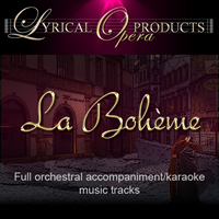 La Boheme full orchestral accompaniment music tracks